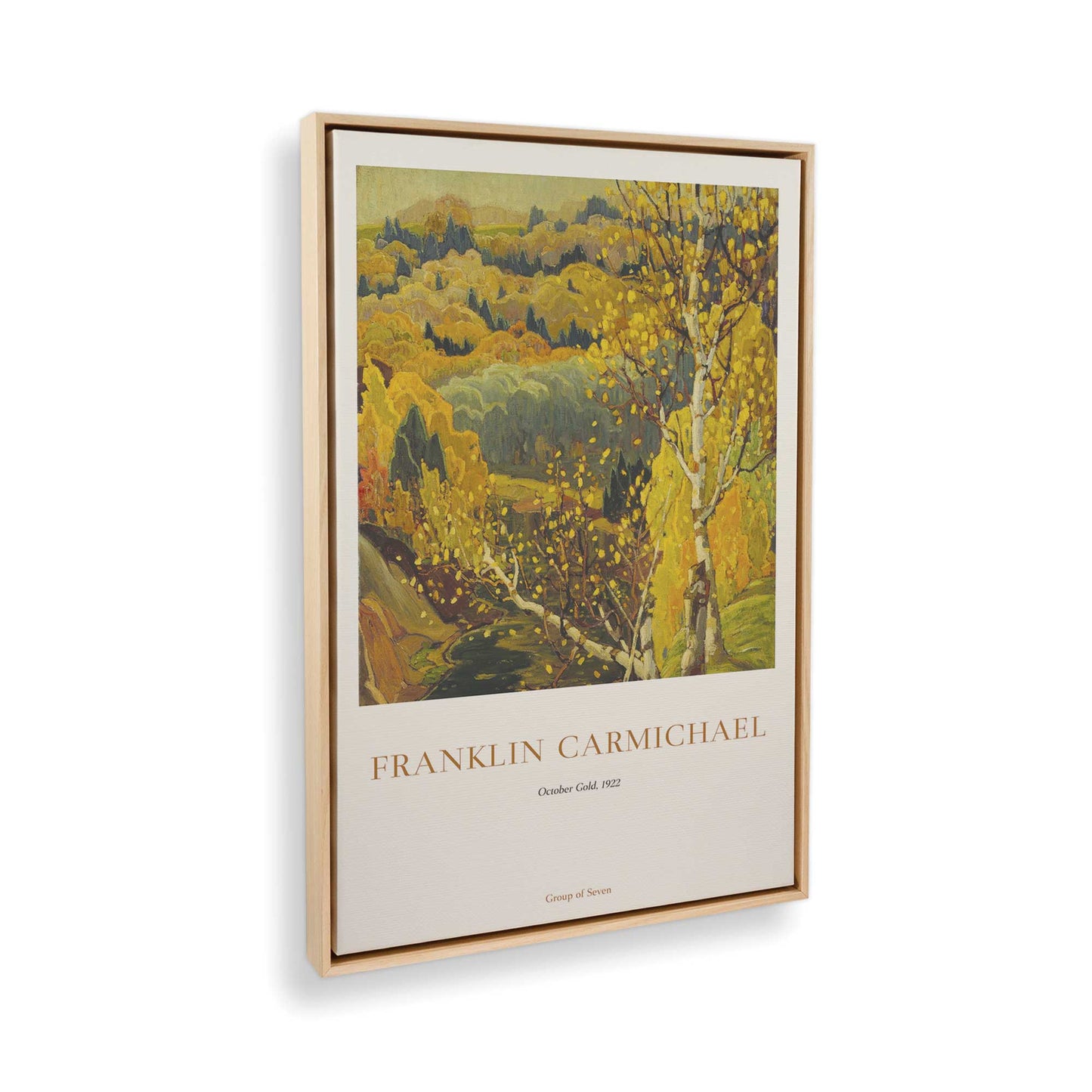 [Color:American Maple], Picture of the corner of the art