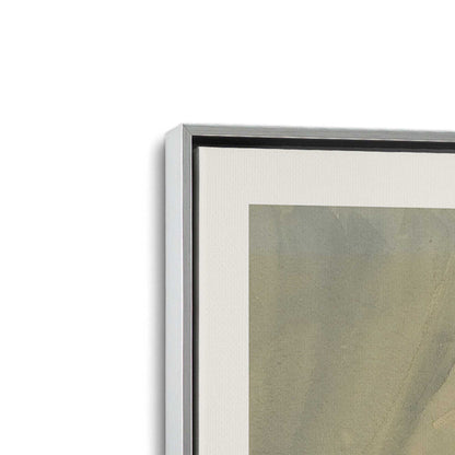 [Color:Polished Chrome], Picture of art in a Polished Chrome frame at an angle