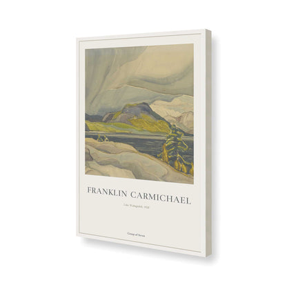 [Color:Opaque White], Picture of art in a Opaque White frame of the corner