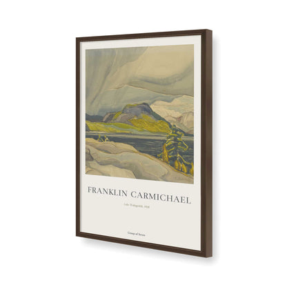 [Color:Belvinder Brown], Picture of art in a Belvinder Brown frame of the corner