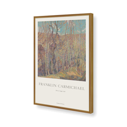 [Color:Polished Gold], Picture of art in a Polished Gold frame of the corner