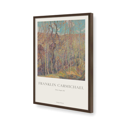 [Color:Belvinder Brown], Picture of art in a Belvinder Brown frame of the corner