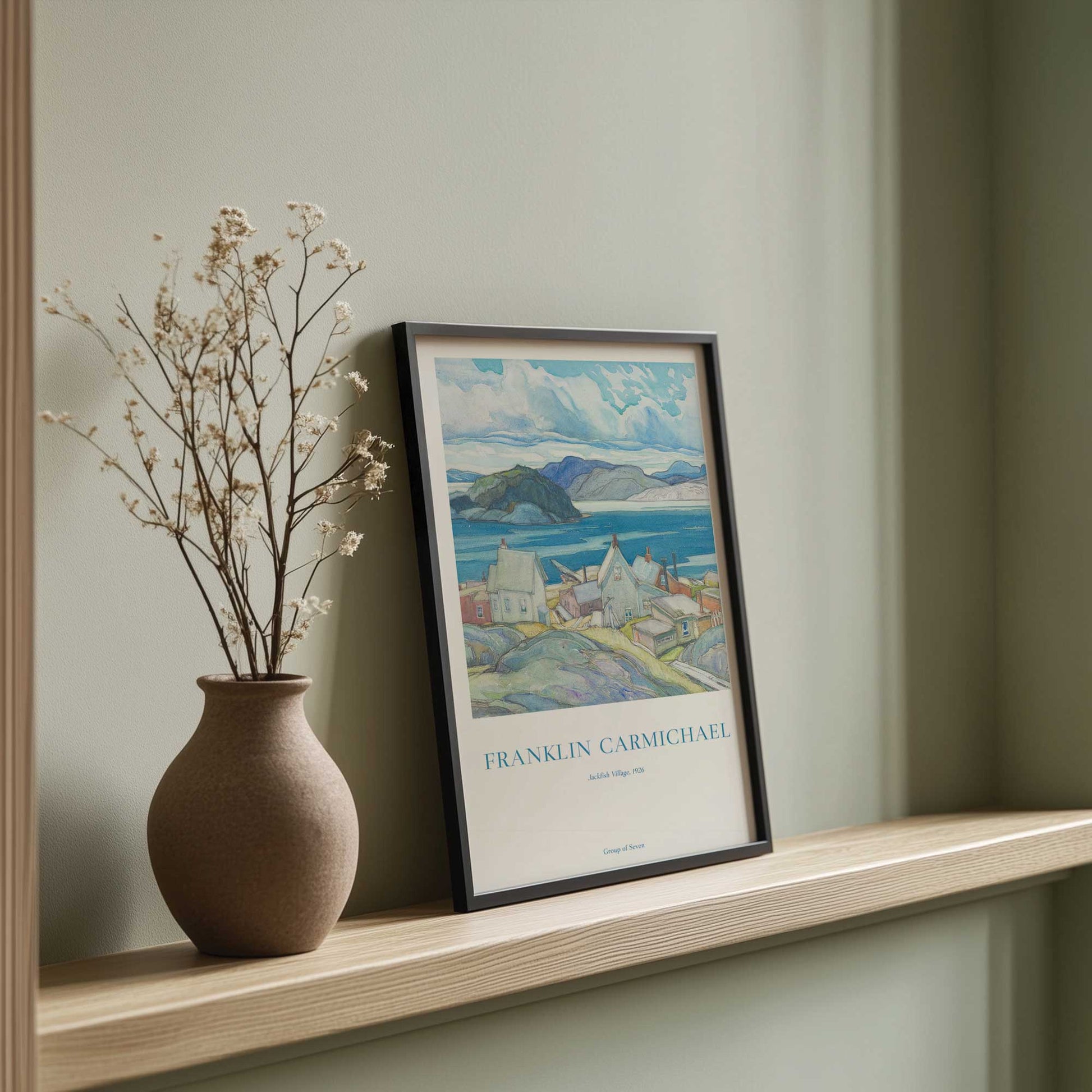 Picture of art in a room
