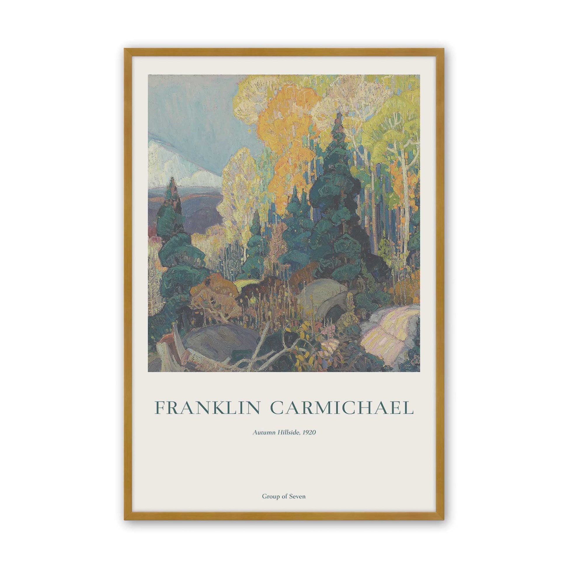 [Color:Polished Gold], Picture of art in a Polished Gold frame