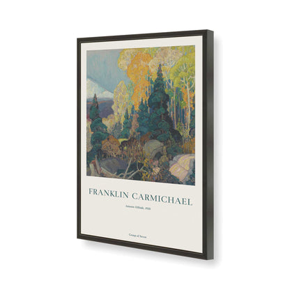 [Color:Satin Black], Picture of art in a Satin Black frame of the corner