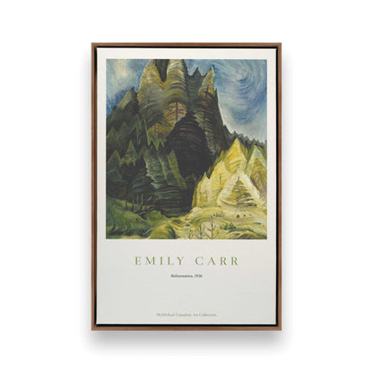 [Color:Walnut], Picture of art in a Walnut frame