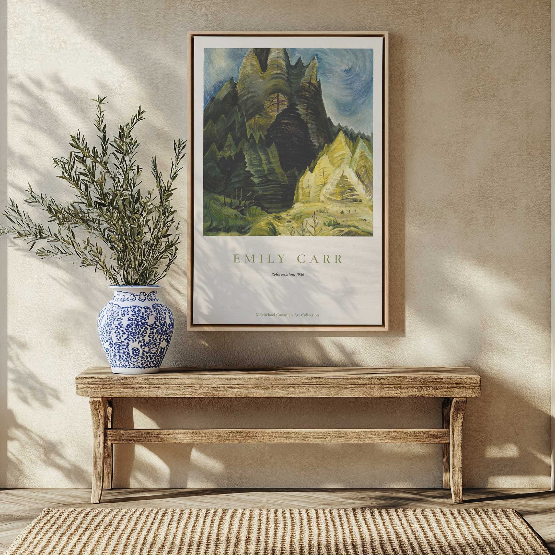 Picture of art in a room