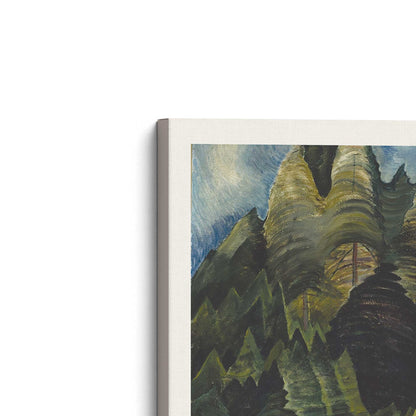 [Color:Stretched Canvas], Picture of the corner of the art