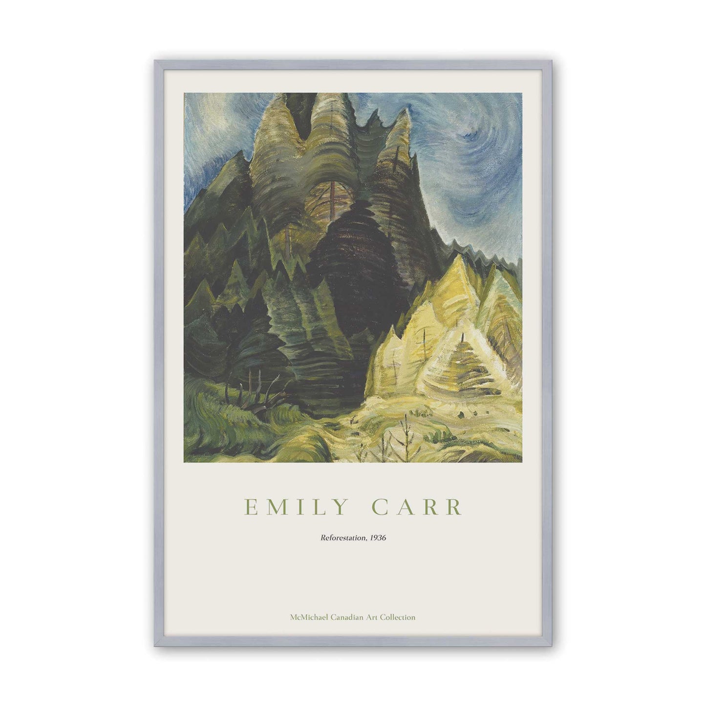 [Color:Polished Chrome], Picture of art in a Polished Chrome frame