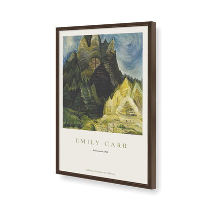 [Color:Belvinder Brown], Picture of art in a Belvinder Brown frame of the corner