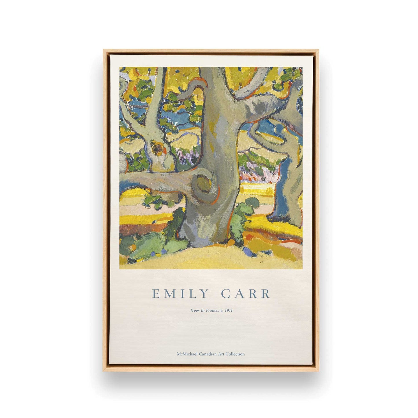 [Color:American Maple], Picture of art in a American Maple frame