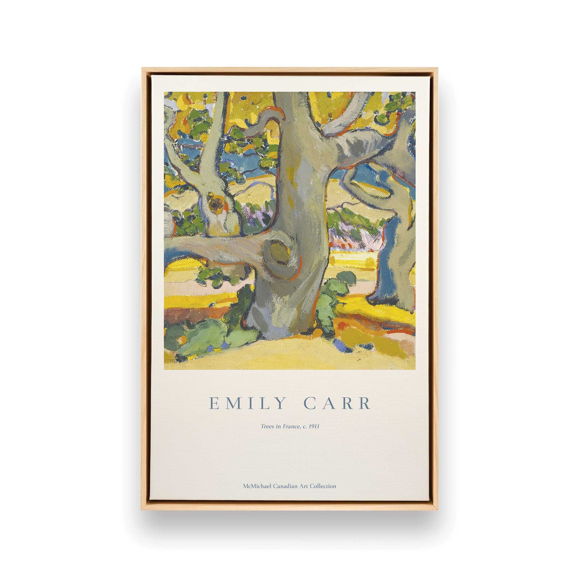[Color:American Maple], Picture of art in a American Maple frame