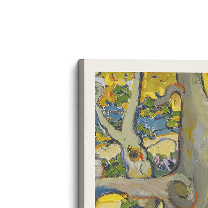 [Color:Stretched Canvas], Picture of the corner of the art