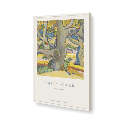 [Color:Opaque White], Picture of art in a Opaque White frame of the corner