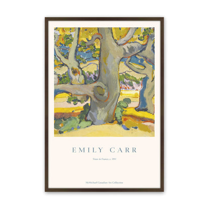 [Color:Belvinder Brown], Picture of art in a Belvinder Brown frame