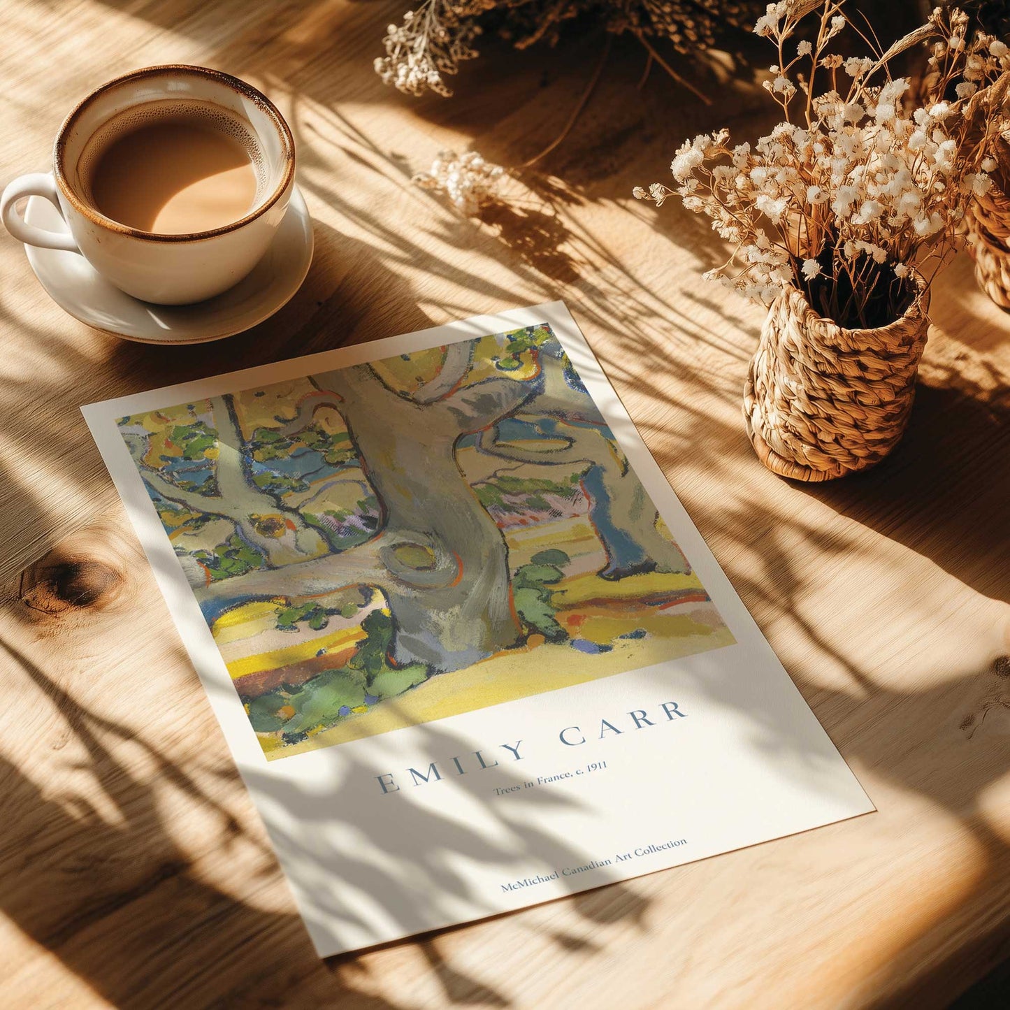 [Color:Rolled Print], Picture of close up of art