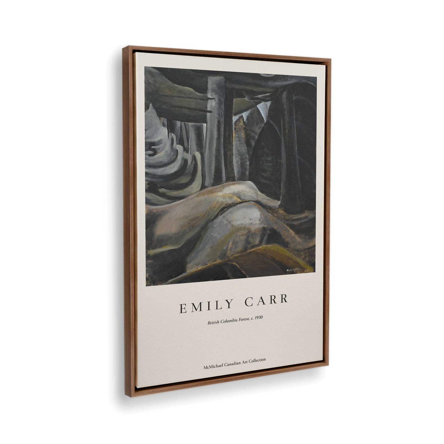 [Color:Walnut], Picture of the corner of the art