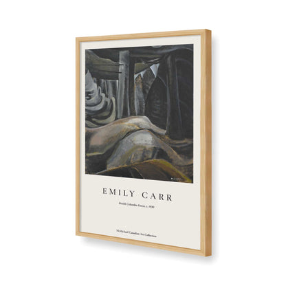 [Color:American Maple], Picture of art in a American Maple frame of the corner