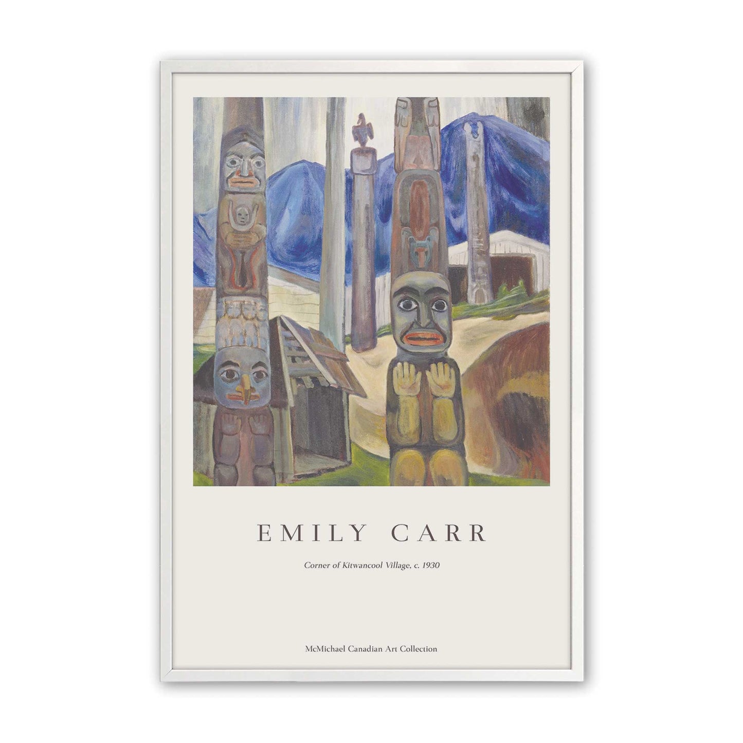 [Color:Opaque White], Picture of art in a Opaque White frame