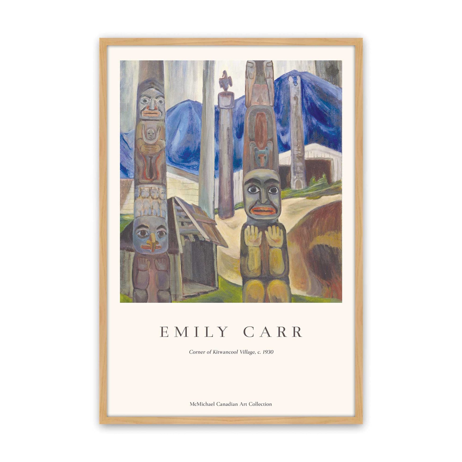 [Color:American Maple], Picture of art in a American Maple frame