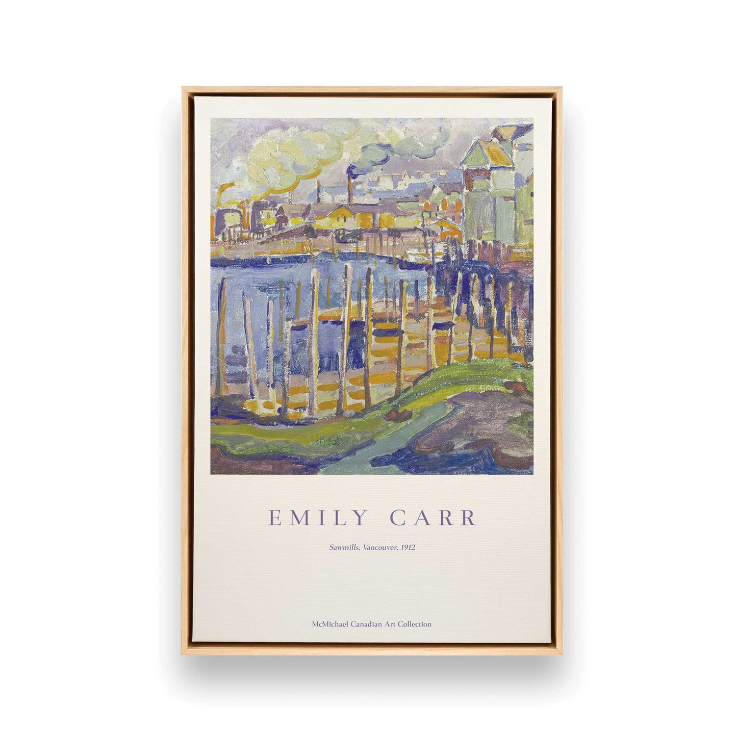[Color:American Maple], Picture of art in a American Maple frame