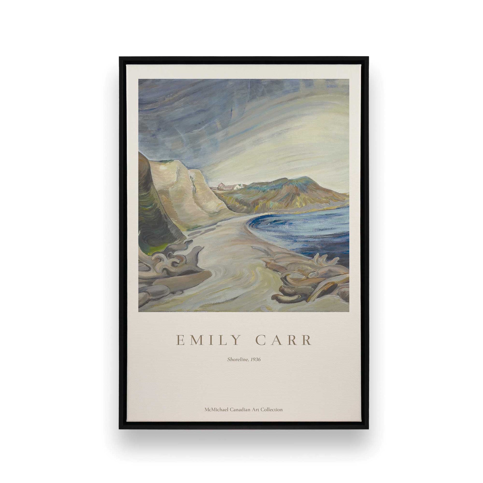[Color:Satin Black], Picture of art in a Satin Black frame