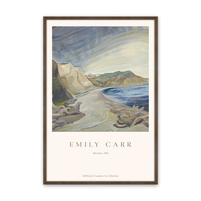 [Color:Walnut], Picture of art in a Walnut frame
