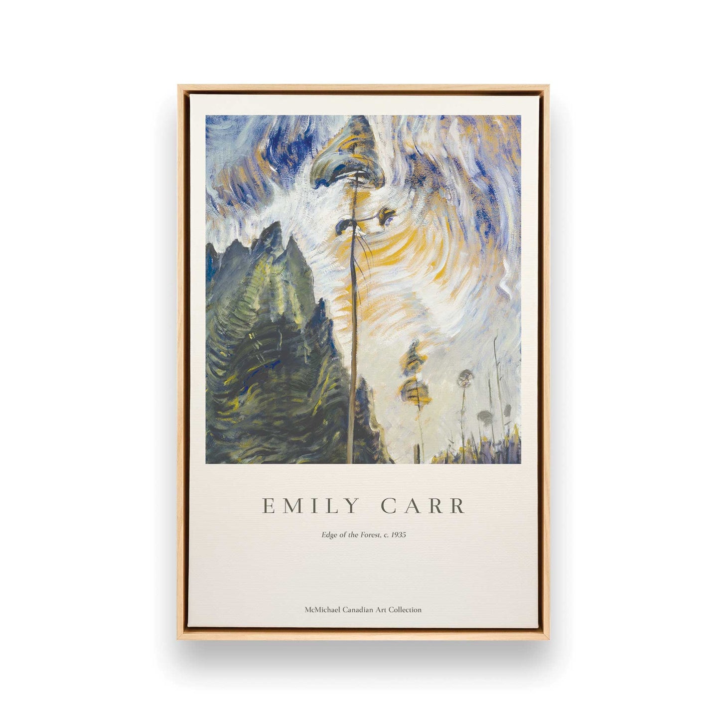[Color:American Maple], Picture of art in a American Maple frame
