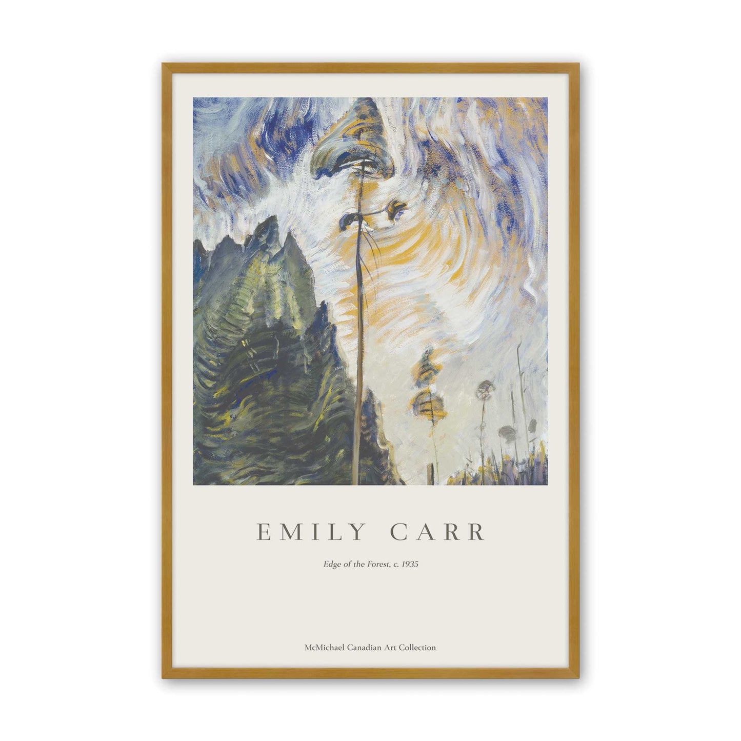 [Color:Polished Gold], Picture of art in a Polished Gold frame