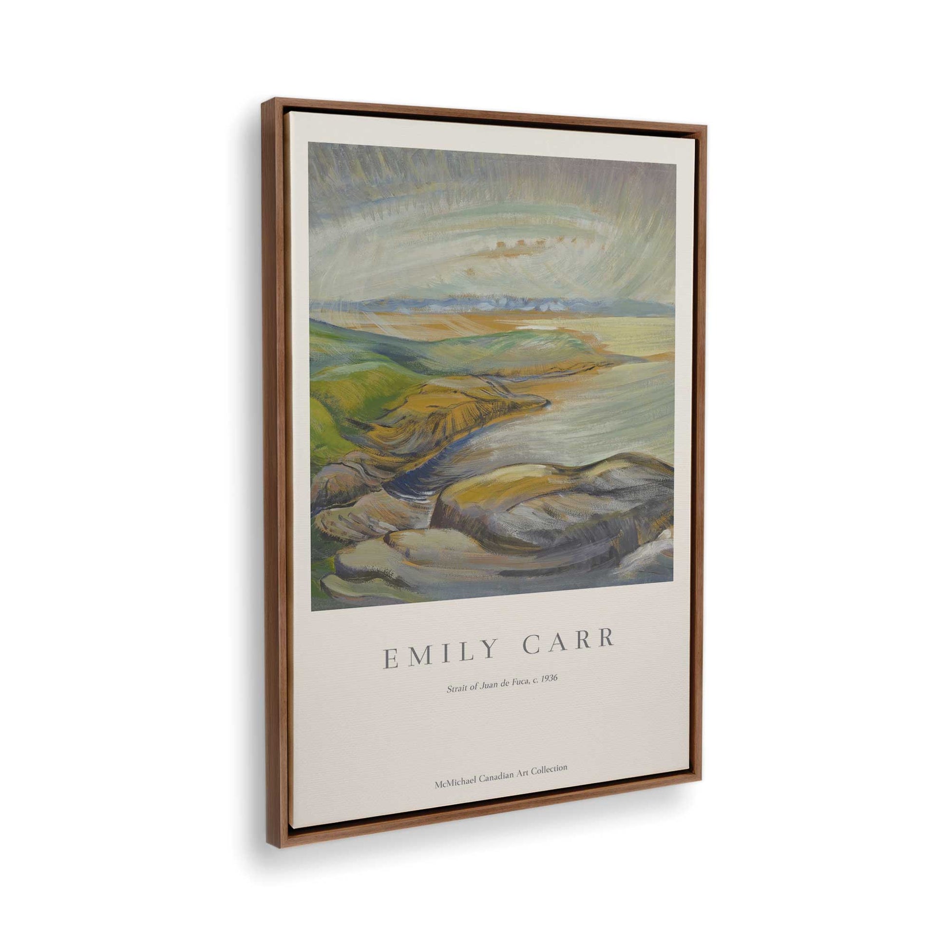 [Color:Walnut], Picture of the corner of the art