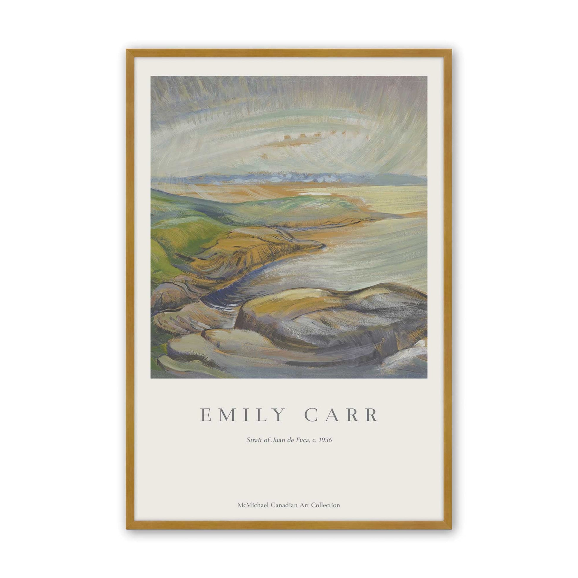 [Color:Polished Gold], Picture of art in a Polished Gold frame