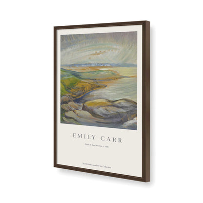 [Color:Belvinder Brown], Picture of art in a Belvinder Brown frame of the corner