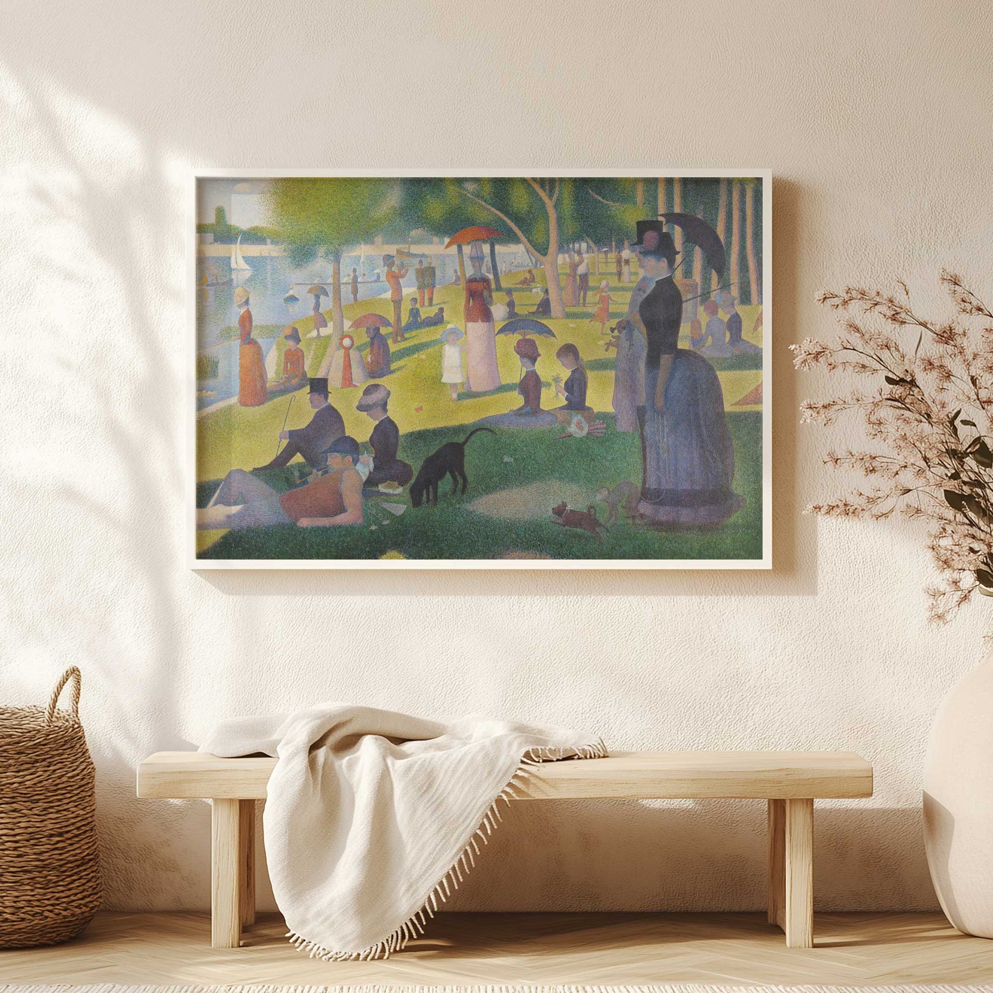 Picture of art in a room