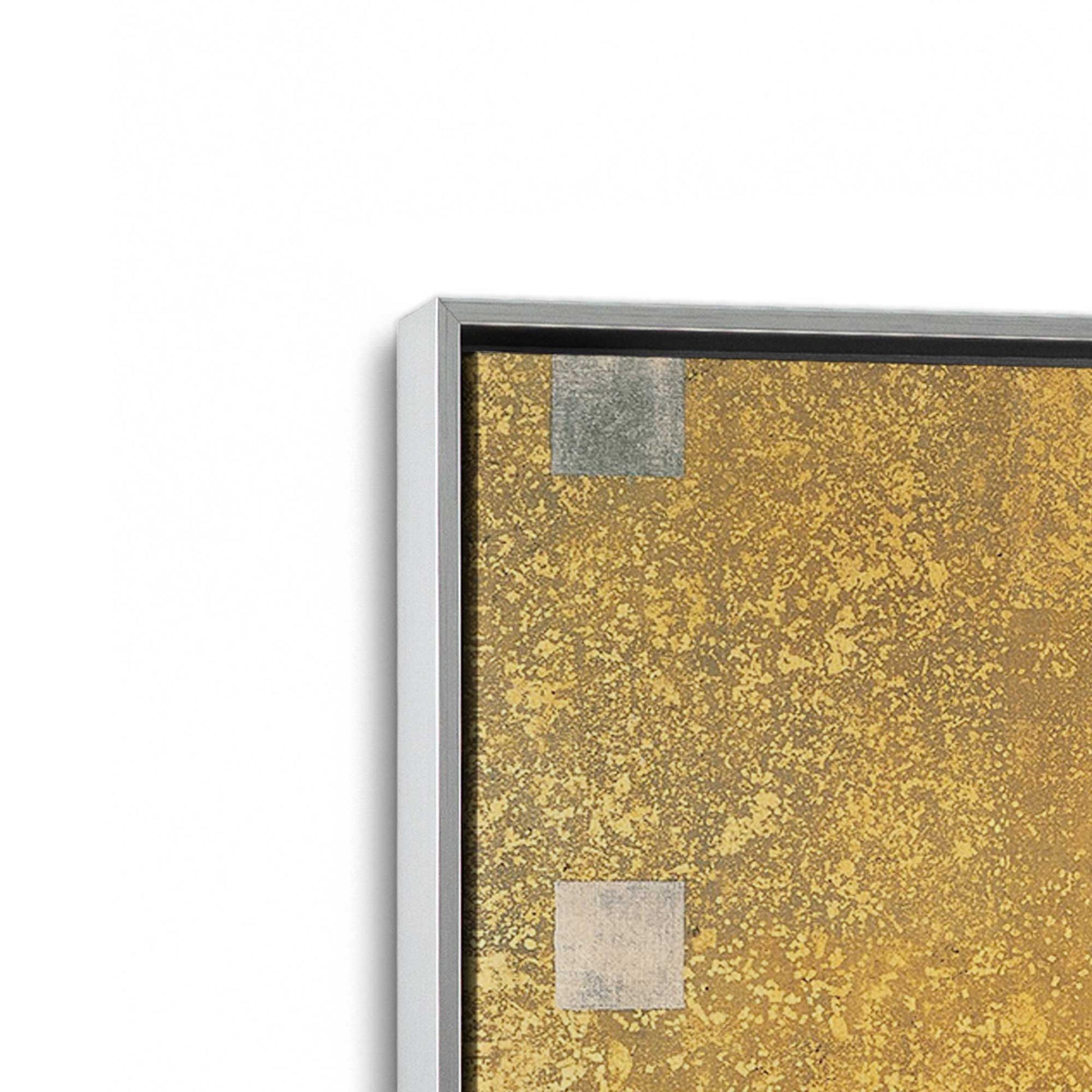 [Color:Polished Chrome], Picture of art in a Polished Chrome frame at an angle