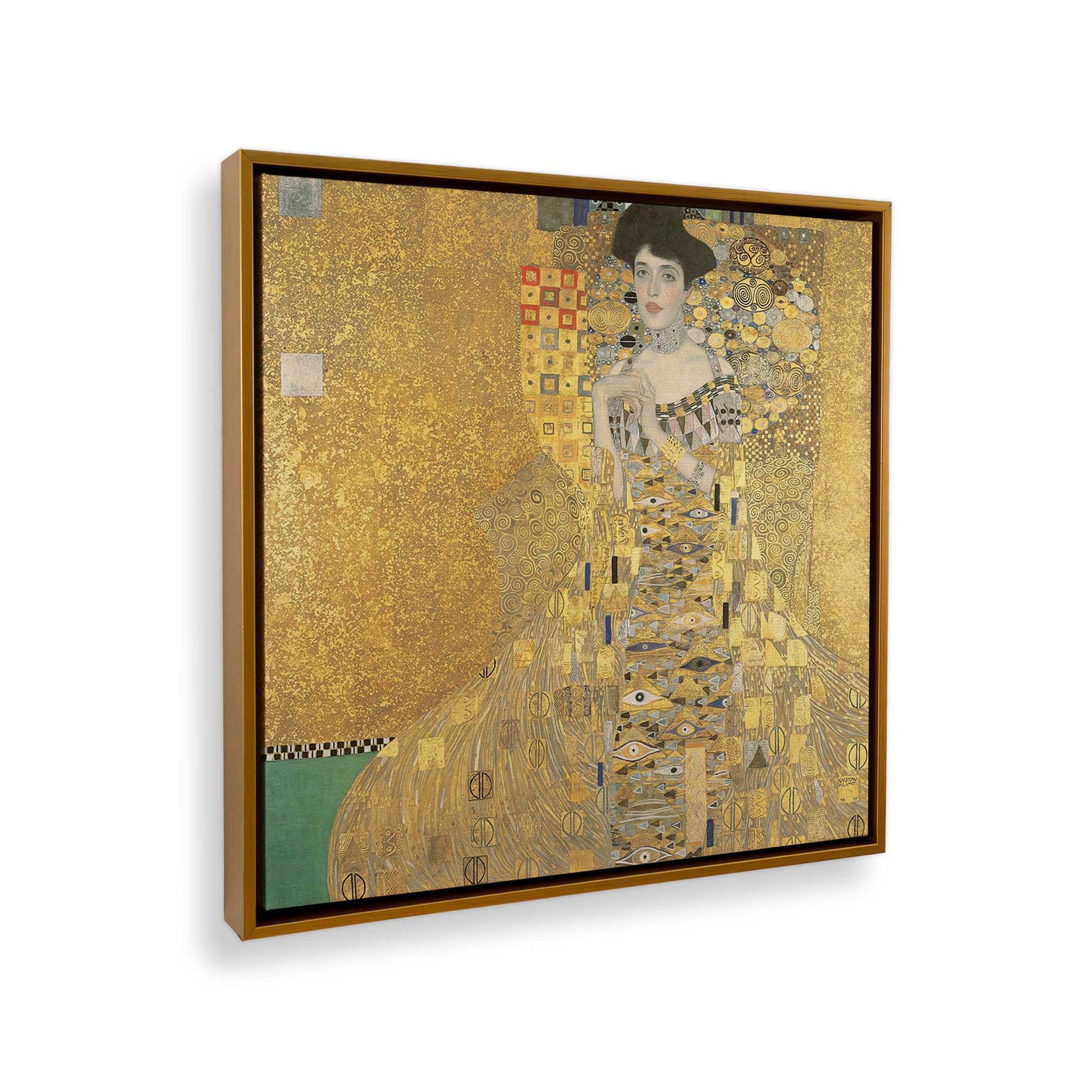 [Color:Polished Gold], Picture of the corner of the art