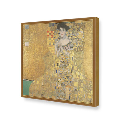 [Color:Polished Gold], Picture of art in a Polished Gold frame of the corner