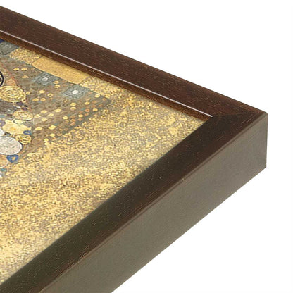 [Color:Espresso], Picture of art in a Espresso frame at an angle