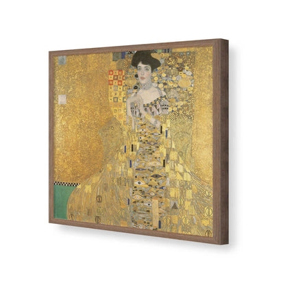 [Color:Walnut], Picture of art in a Walnut frame of the corner