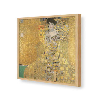 [Color:American Maple], Picture of art in a American Maple frame of the corner