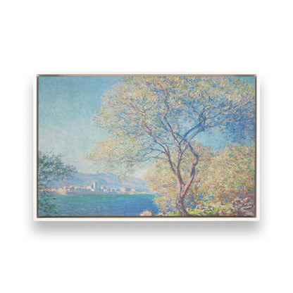 [Color:Opaque White], Picture of art in a White frame