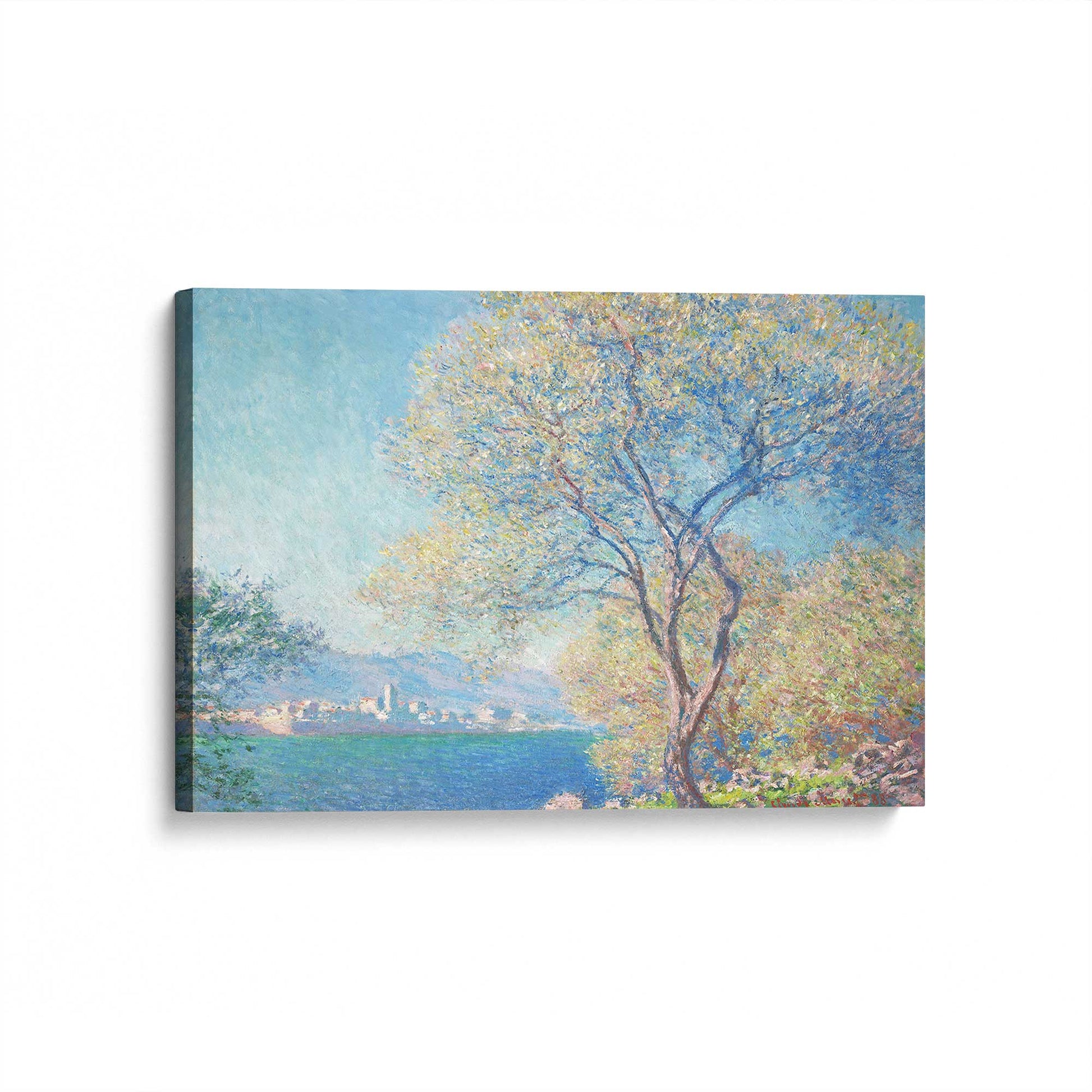 [Color:Stretched Canvas], Picture of art at an angle