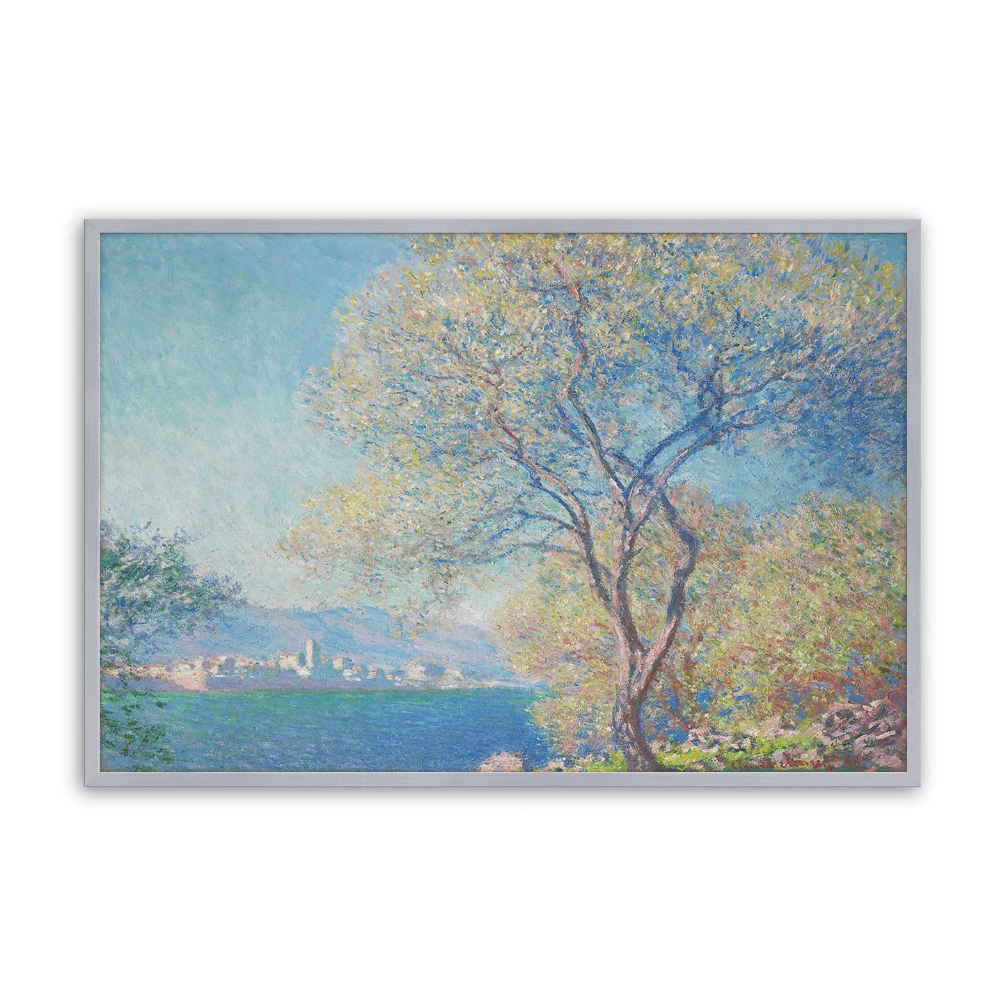 [Color:Polished Chrome], Picture of art in a Polished Chrome frame