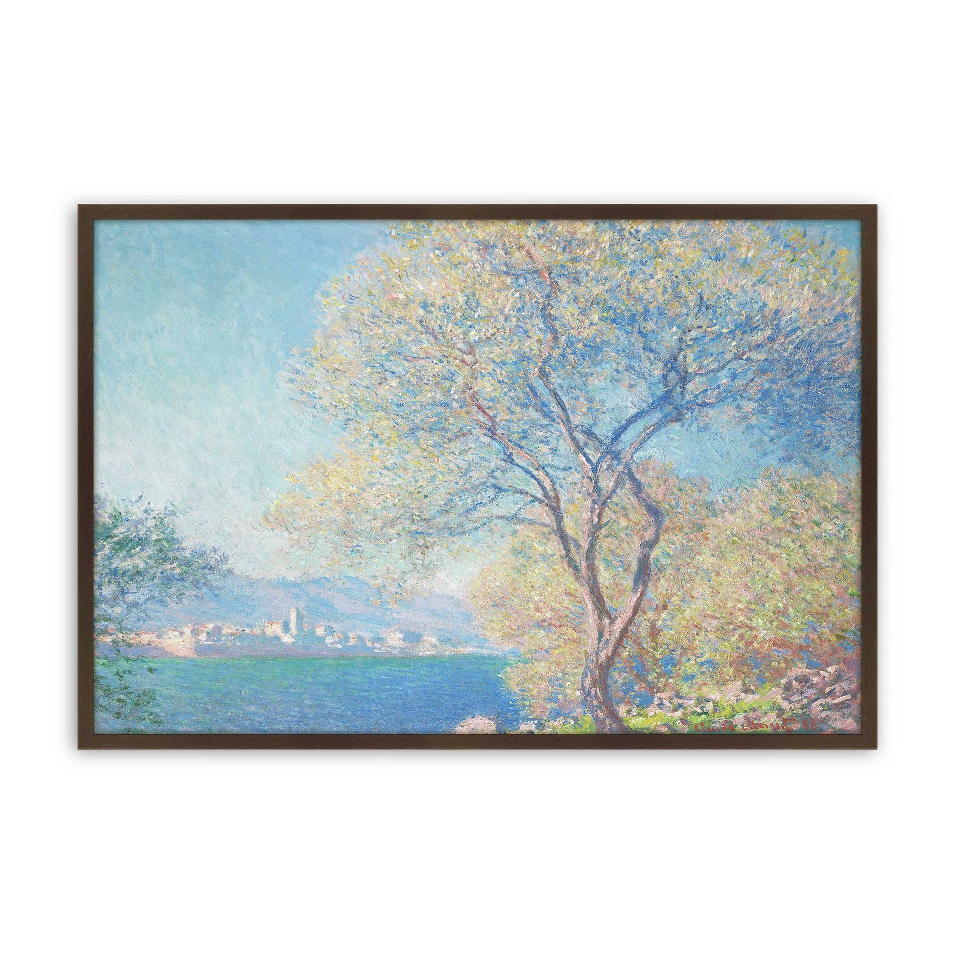 [Color:Belvinder Brown], Picture of art in a Belvinder Brown frame