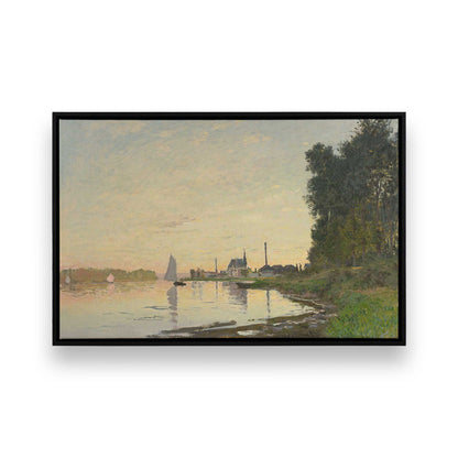 [Color:Satin Black], Picture of art in a Satin Black frame