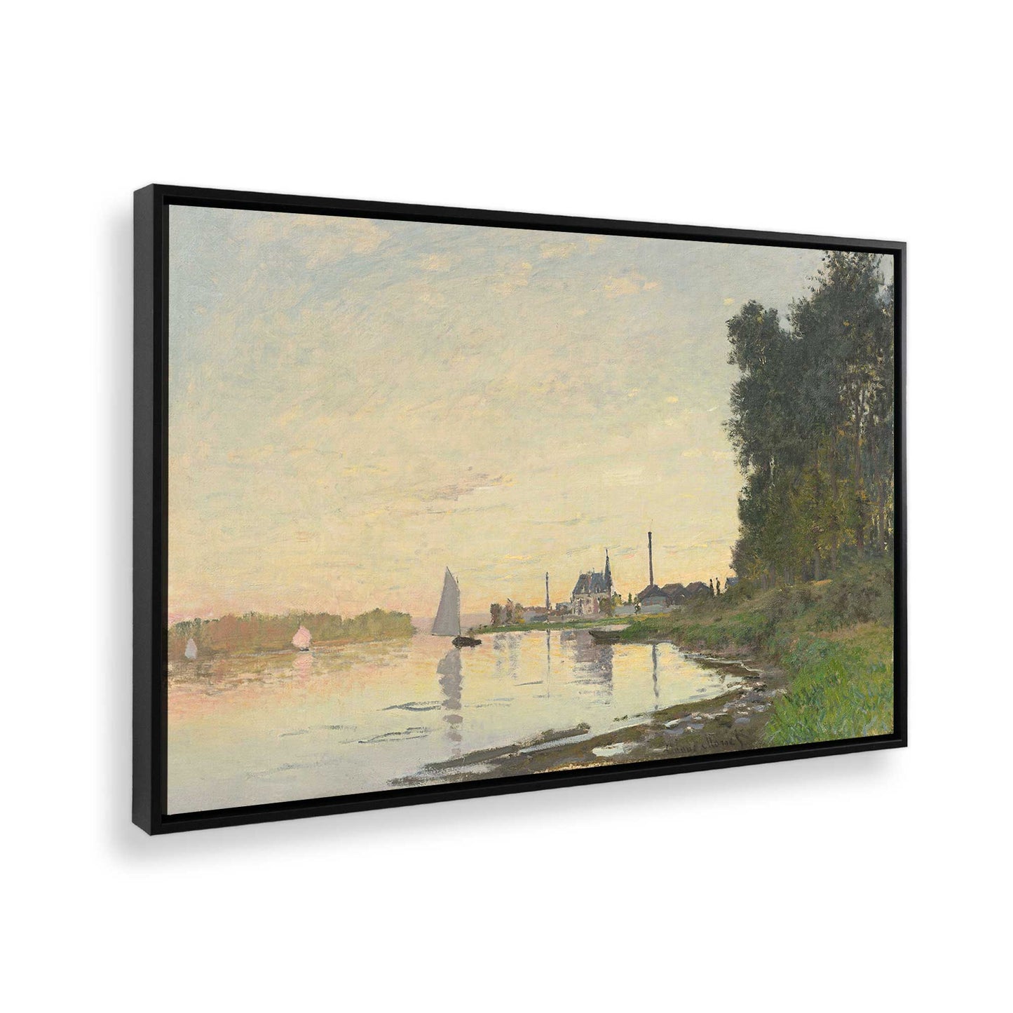 [Color:Satin Black], Picture of the corner of the art