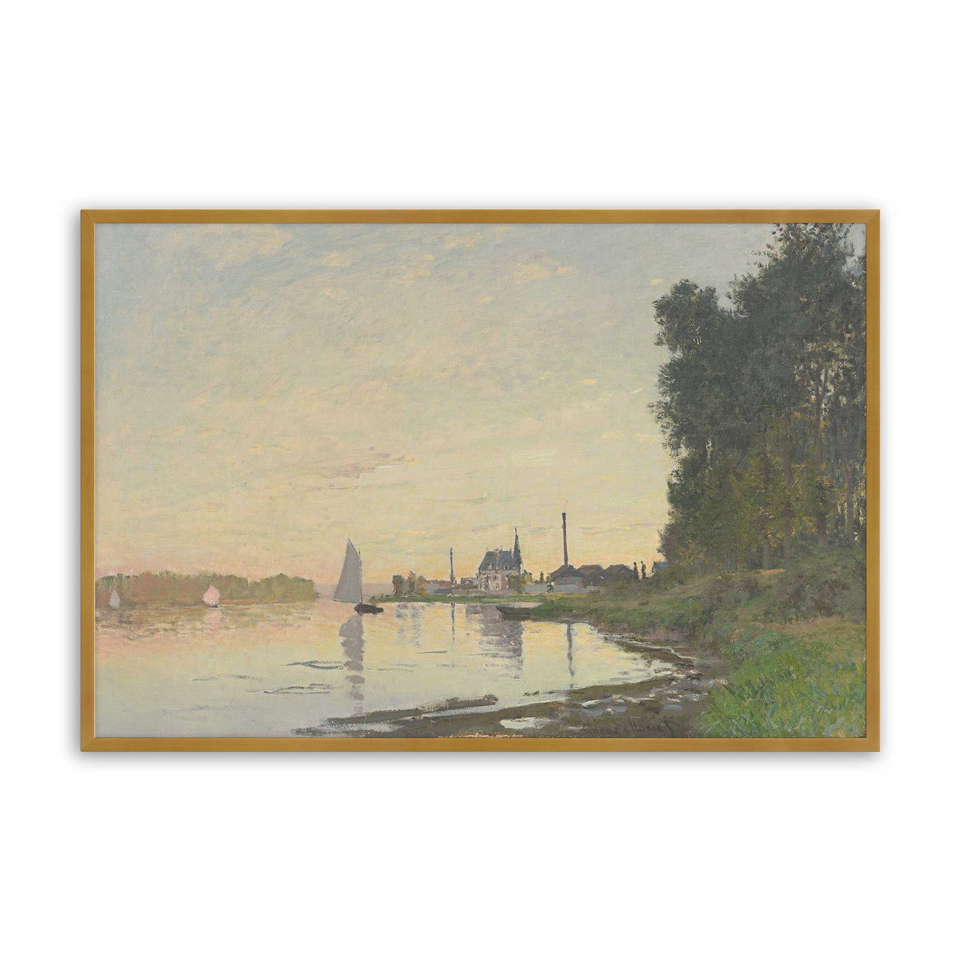 [Color:Polished Gold], Picture of art in a Polished Gold frame