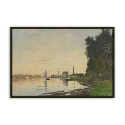 [Color:Satin Black], Picture of art in a Satin Black frame