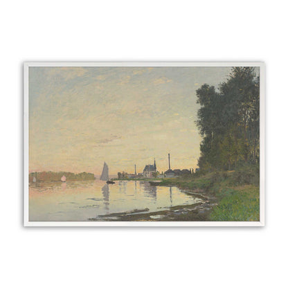 [Color:Opaque White], Picture of art in a Opaque White frame