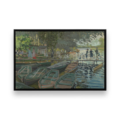 [Color:Satin Black], Picture of art in a Satin Black frame