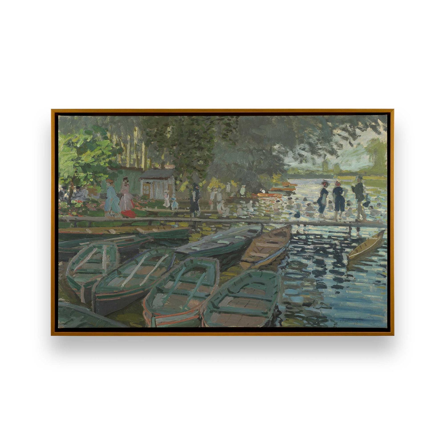 [Color:Polished Gold], Picture of art in a Polished Gold frame